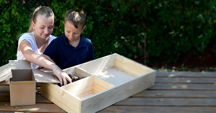Materiale per la nidificazione