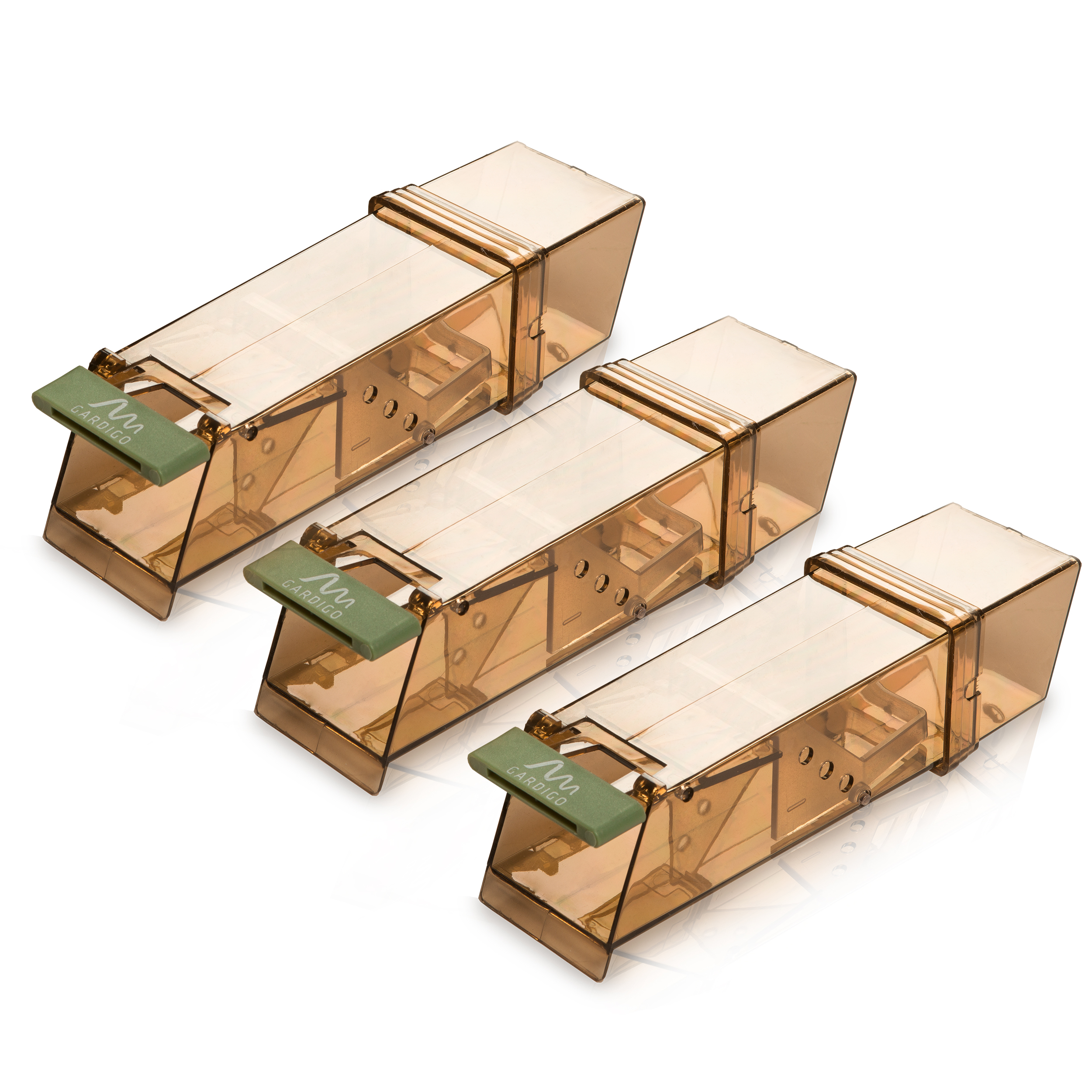 La trappola per topi vivi di GARDIGO in un set di 3 pezzi.