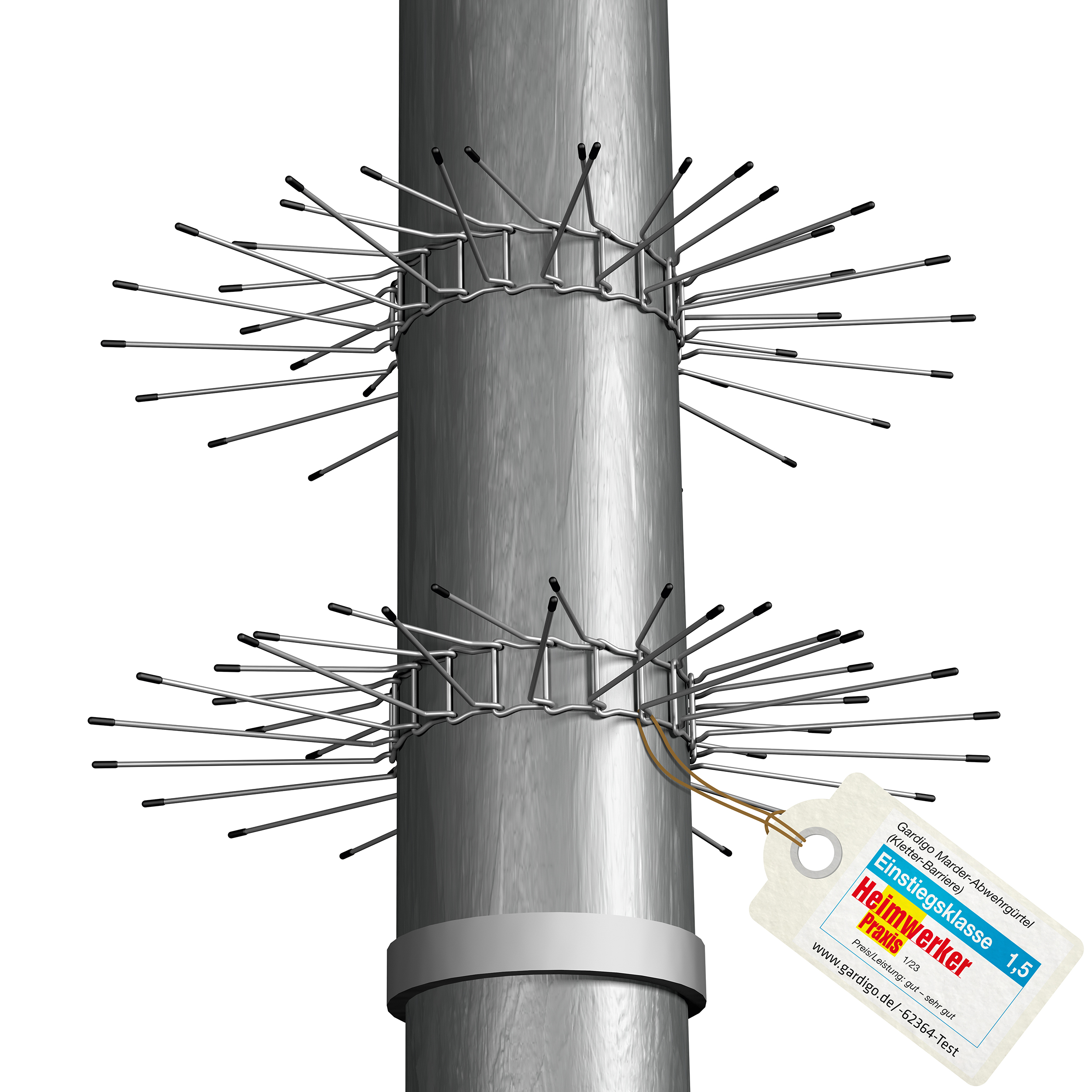 Cintura Repellente Anti Martore, Set da 2