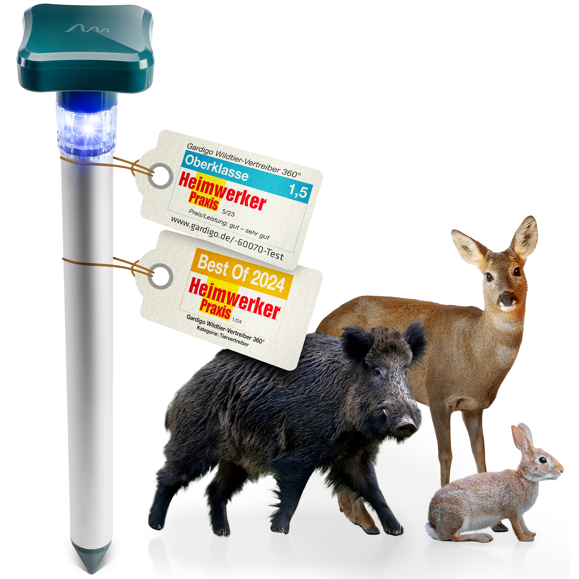 Repellente per Animali Selvatici a 360°