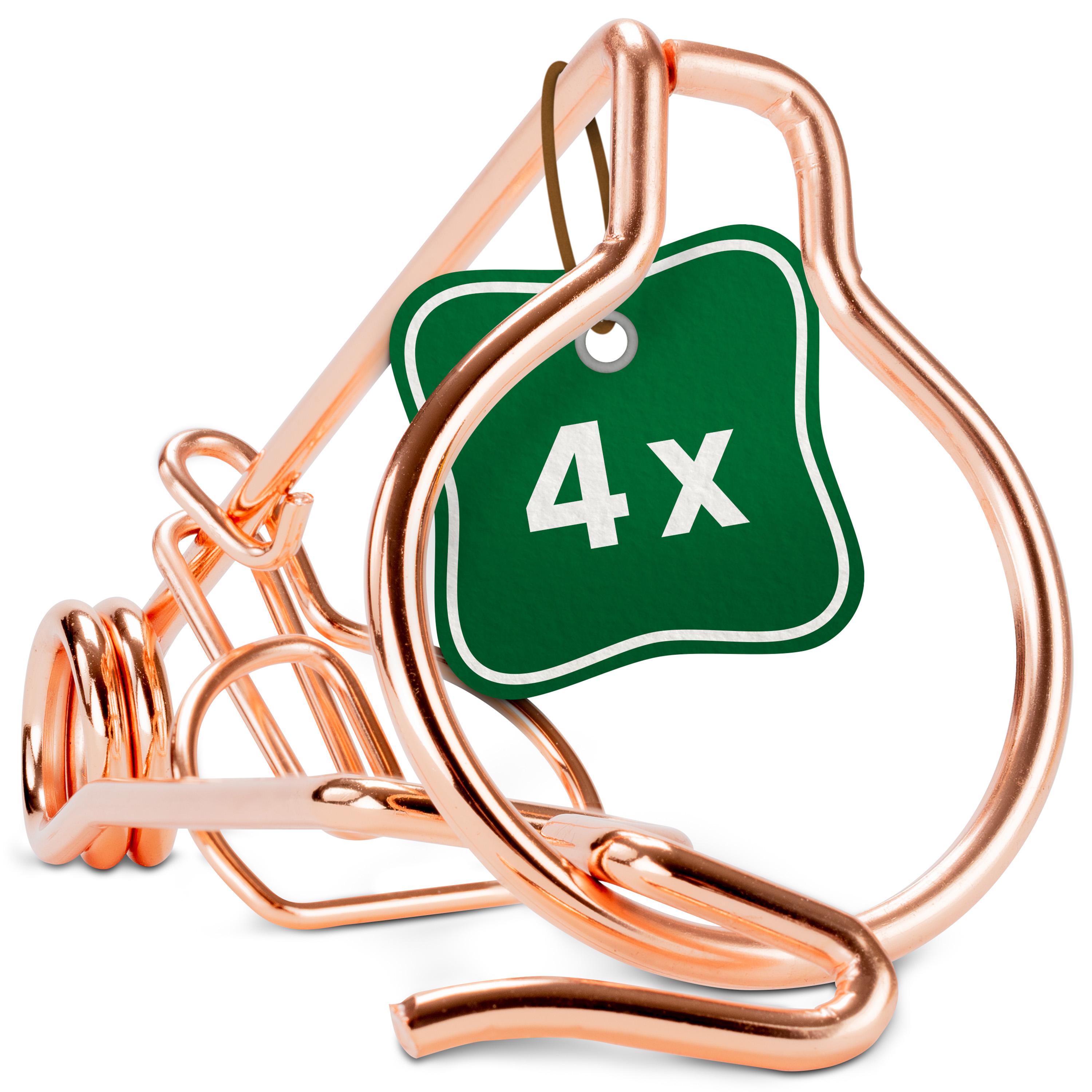 Trappola Bavarese in Filo di Rame, Set da 4